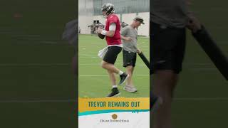 Trevor Out and Jaguars Prepare for Lions in Week 11 JAXvsDET [upl. by Anom]