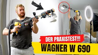 Wagner W 690 FLEXiO Test Decke und Wände streichen [upl. by Htinek]