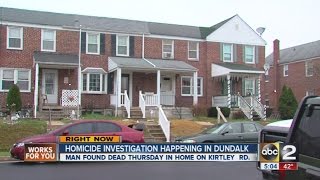 Dundalk man found dead in his home [upl. by Wenona]