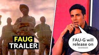 FAUG OFFICIAL TRAILER IS FINALLY HERE 🔥🔥 FAUG RELEASE DATE  Everything You Need To Know [upl. by Trent]