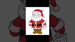 Kerstman kleurplaat  Christmas coloring pages  Kleurplaat  Kleurplaten Kind [upl. by Cristionna]