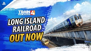 Train Sim World 4  LIRR Commuter New York Launch Trailer  PS5 amp PS4 Games [upl. by Neneek]