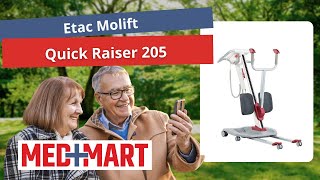 Etac Molift Quick Raiser 205  Product Overview [upl. by Anan807]