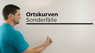 Ortskurven Sonderfälle Funktionsscharen Parallelen zu Achsen  Mathe by Daniel Jung [upl. by Abbotsun221]