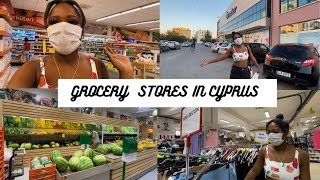 GROCERY SHOPPING IN CYPRUS WENT TO THE 3 BIGGEST STORES INTERNATIONAL STUDENT EXPERIENCE😫 [upl. by Yrac]