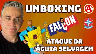 Falcon Estrela  Unboxing Ataque da Águia Selvagem [upl. by Nymassej]