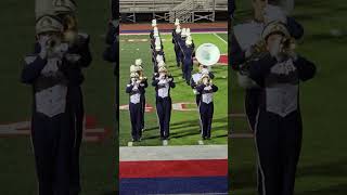 Snippet of saline marchingband at Band Festival John Glenn HS Light em Up [upl. by Cartwright]