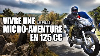 VIVRE UNE MICROAVENTURE EN MOTO 125  moto125 aventure voyage [upl. by Nauqad]