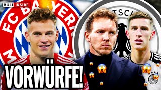 HEFTIGE VORWÜRFE von KIMMICH gegen BAYERN NAGELSMANN baut DFBABWEHR um [upl. by Dietz]