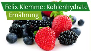 Ernährung – Felix Klemme über Kohlenhydrate [upl. by Philan]