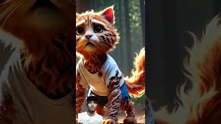 Ai sad cat story 🥹 reaction cat cartoon ai short [upl. by Zaraf592]