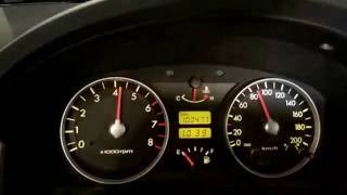 Hyundai Getz 0150 acceleration [upl. by Ynittirb]