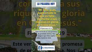 quotMi Dios suplirá todo lo que nos faltaquot Filipenses 419 [upl. by Moritz993]