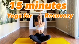 Restorative yoga for recovery [upl. by Kellene]