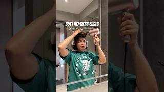 Soft heatless Curls using Amazon’s best find ytshorts shorts [upl. by Boggs300]