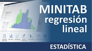 Minitab  regresión lineal [upl. by Clementi]