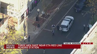 1 killed 2 injured in shooting near North Side CTA station [upl. by Nwahsar]