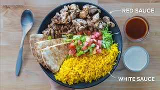 The Halal Guys style Chicken amp Rice everyone should know how to make [upl. by Pinzler288]