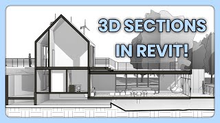 How to Create a 3D Perspective Section in Revit [upl. by Eintroc]