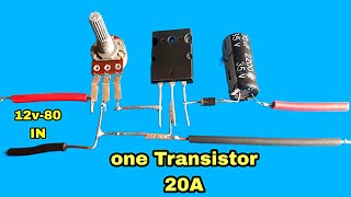 quotHow to Build a 060V 30A DIY Power Supply Using 2SC5200 Transistor  Easy Guidequot [upl. by Arela73]