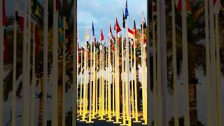 Friendships Pascal Letoublon  Dubai Expo2020  All Countrys Flagsexpocity dubai [upl. by Ahsiner]