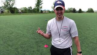 Best Conditioning Drill for Kids  Youth Flag Football Speed and Agility Drills [upl. by Lita]