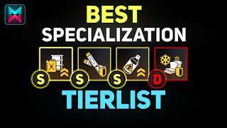 TIERLIST FOR BEST SPECIALIZATIONS ALL GOLD PERKS  NOOB TO PRO 29  Once Human [upl. by Wye]