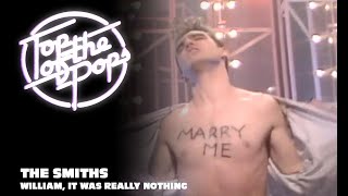 The Smiths  William It Was Really Nothing Live on Top of The Pops 84 [upl. by Greyson49]