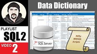 How to generate SQL Server data dictionary from SQL script [upl. by Sophia]