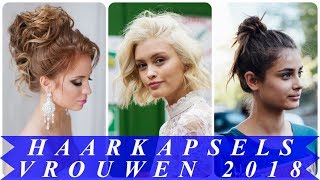 Nieuwe pittige opsteekkapsels vrouwen 2018 [upl. by Nnaeoj]