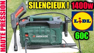 LIDL nettoyeur haute pression PARKSIDE PHDS 110 A1 Silent 74BAR 1400W Pressure Washer SILENCIEUX [upl. by Ahtiekal]