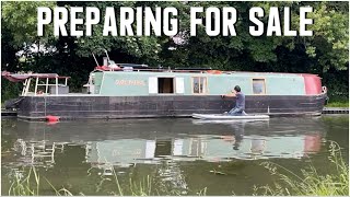 546 PREPARING narrowboat FOR SALE [upl. by Rucker412]