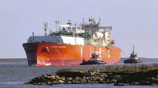 58959 DWT Marshall Islands flagged LPG Tanker ETHANE SAPPHIRE [upl. by Harutak]