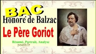 BAC  Le Père Goriot de Balzac  Résumé Personnages Analyse wikipedia [upl. by Nimzaj]