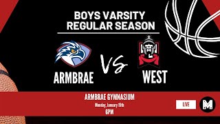 Armbrae Academy Ospreys vs Halifax West Warriors Regular Season 6pm [upl. by Ennahgiel]