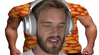 Pewdiepie says beans 80 times [upl. by Esimorp]