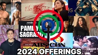 MGA KUMPIRMADONG UPCOMING ABSCBN SHOWS AT MOVIES SA KAPAMILYA NETWORK NGAYONG 2024 PANUORIN [upl. by Areip]