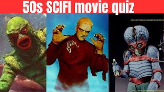 Test Your Knowledge 1950s SCIFI Movie Quiz [upl. by Aihsital]