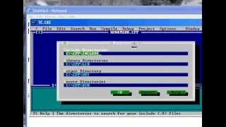 How to add a Header file in Turbo C  C [upl. by Ettennej]