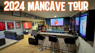 Mancave amp Home Theater Tour 2024 Netflix amp Chill on a Whole New Level [upl. by Allerym884]