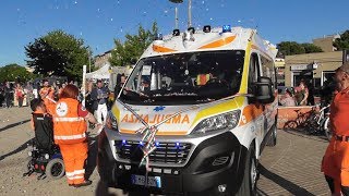 Inaugurazione Nuova Ambulanza Croce Gialla Chiaravalle  Inauguration New Ambulance [upl. by Ahsienor]