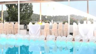 Atrium Hotel Skiathos wedding in Greece  WhereWeddingcouk recommends [upl. by Euginomod]