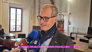 Fabriano Si discute della crisi delle cartiere Fedrigoni e del piano della Beko [upl. by Fara979]