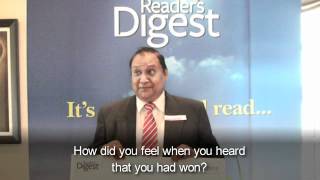 Readers Digest Sweepstakes Winners 2012 [upl. by Osmen979]