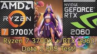 Ryzen 7 3700X  RTX 2060 6GB Dota 2 Lowest to Highest Preset 1080p 2023 [upl. by Norry554]