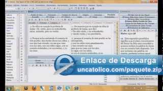 Descarga y uso de Software Bíblico Módulos Católicos y Apologética [upl. by Notsnarc44]