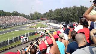 F1 Monza 2011 Start tribune 6B [upl. by Uehttam]