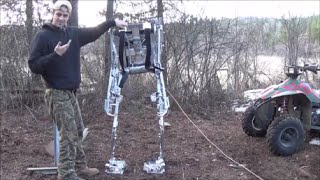 quotPowered Exoskeleton Suitquot Full Build And Test [upl. by Asennav664]