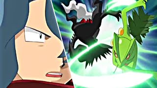 Ash vs Tobias  Darkrai vs Sceptile  Pokémon Sinnoh League Finals  Tobias Returns [upl. by Eilyab]