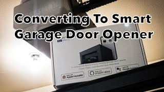 Meross smart garage door opener  unboxing amp installation  UK MSG100 [upl. by Crifasi697]